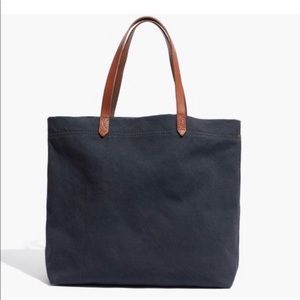 Madewell transport tote sea black